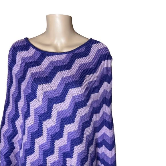 Missoni zigzag will blend poncho - Picture 2 of 9